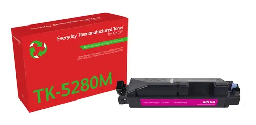 Xerox Everyday Kyocera TK5280 Magenta Cartucho de Toner Remanufacturado - Reemplaza 1T02TWBNL0/TK528