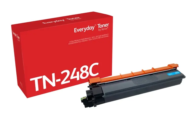 Xerox Everyday Brother TN248 Cyan Cartucho de Toner Generico - Reemplaza TN248C