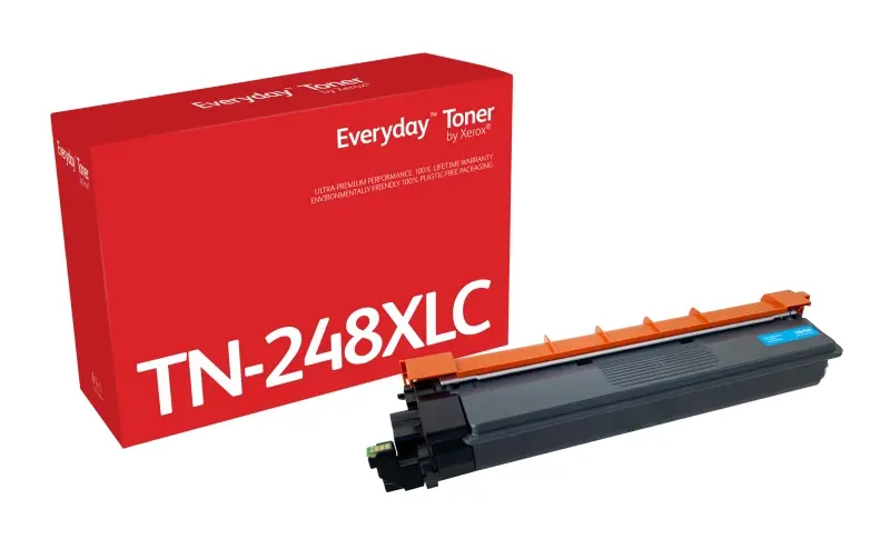 Xerox Everyday Brother TN248XL Cyan Cartucho de Toner Generico - Reemplaza TN248XLC