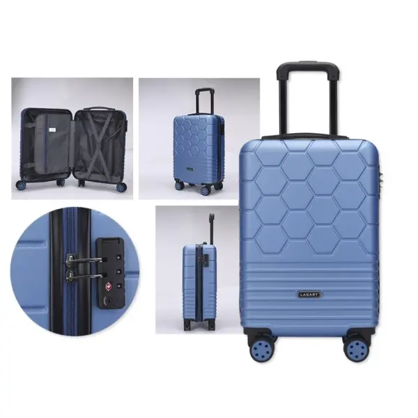 Lagart Maleta Trolley de Cabina Rigida 20” 55x34x23.5cm - Cierre TSA - Ruedas Dobles 360º - Color