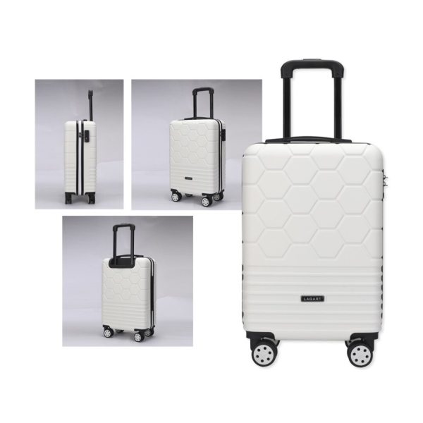 Lagart Maleta Trolley de Cabina Rigida 20” 55x34x23.5cm - Cierre TSA - Ruedas Dobles 360º - Color