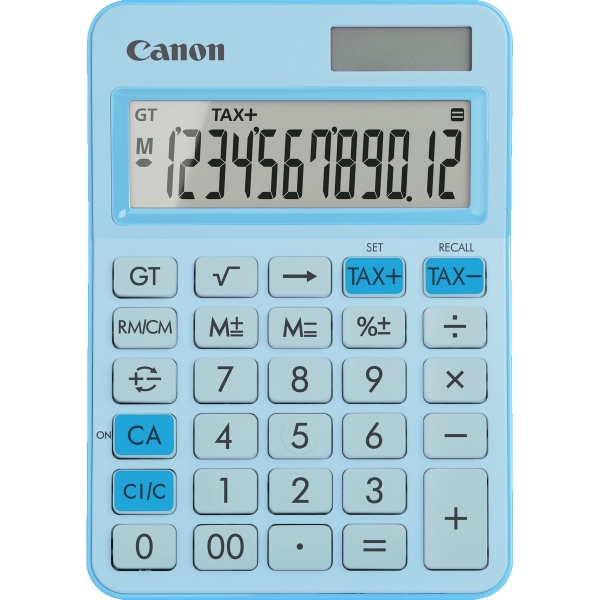 Canon LS-125KB Calculadora de Sobremesa con Pantalla LCD de 12 Digitos - Raiz Cuadrada, Calculo de C