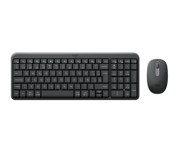 Logitech MK250 Compact Bluetooth Wireless Combo Pack Inalambrico + Raton - Uso Ambidiestro - Indicad