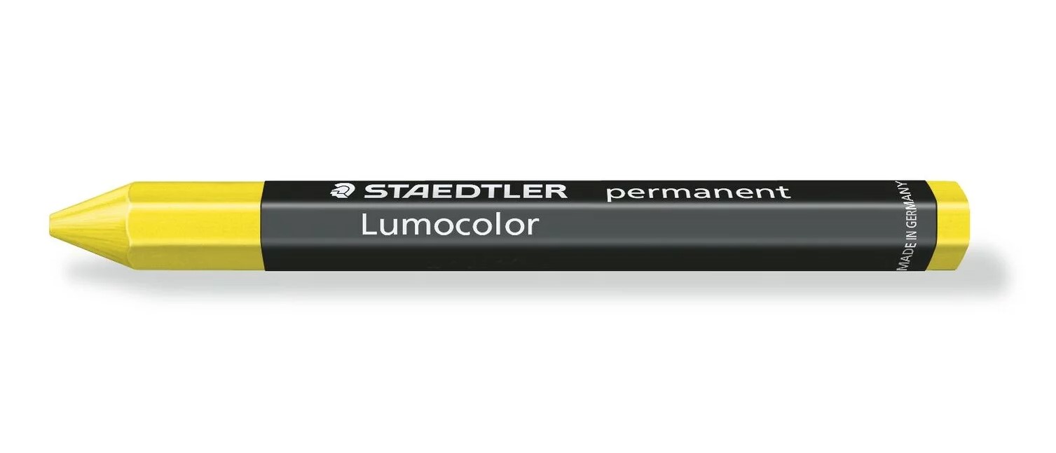 Staedtler Lumocolor Permanent Omnigraph 236 Cera Permanente Hexagonal - Resistente al Agua - Diametr