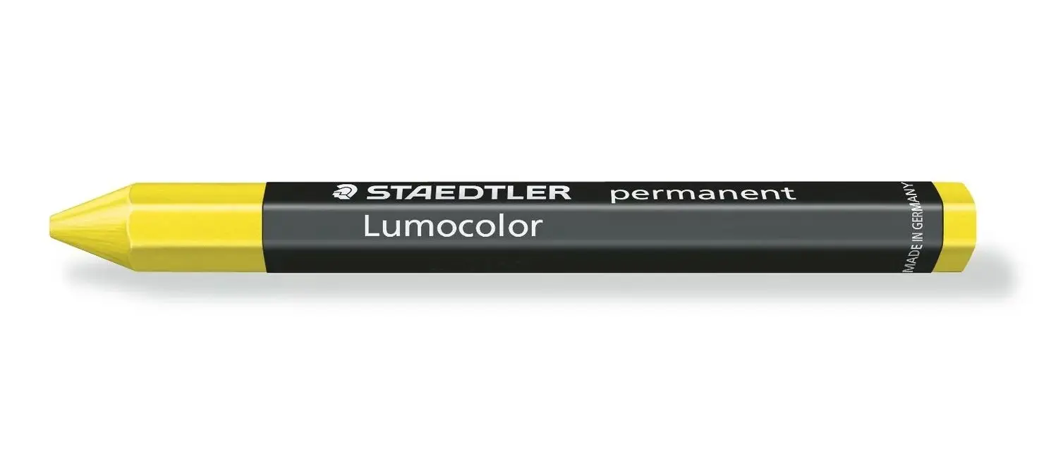Staedtler Lumocolor Permanent Omnigraph 236 Cera Permanente Hexagonal - Resistente al Agua - Diametr