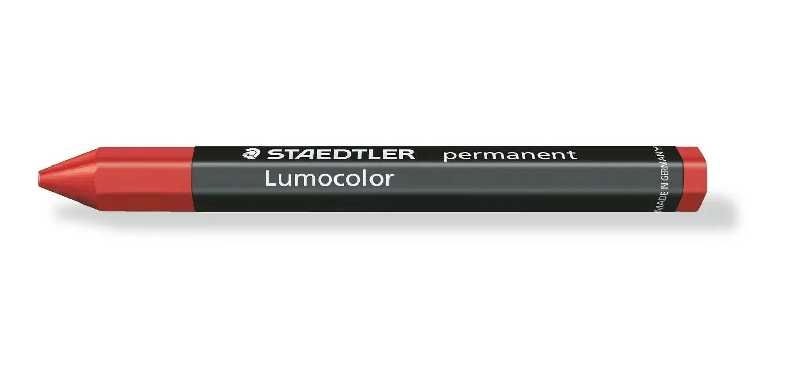 Staedtler Lumocolor Permanent Omnigraph 236 Cera Permanente Hexagonal - Resistente al Agua - Diametr
