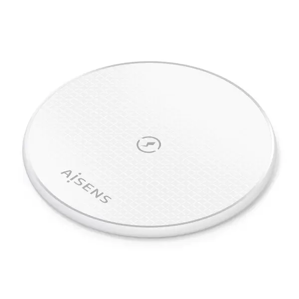 Aisens Cargador Inalambrico 15W - USB-C - Protocolo Qi - Proteccion Contra Sobretension, Sobretemper