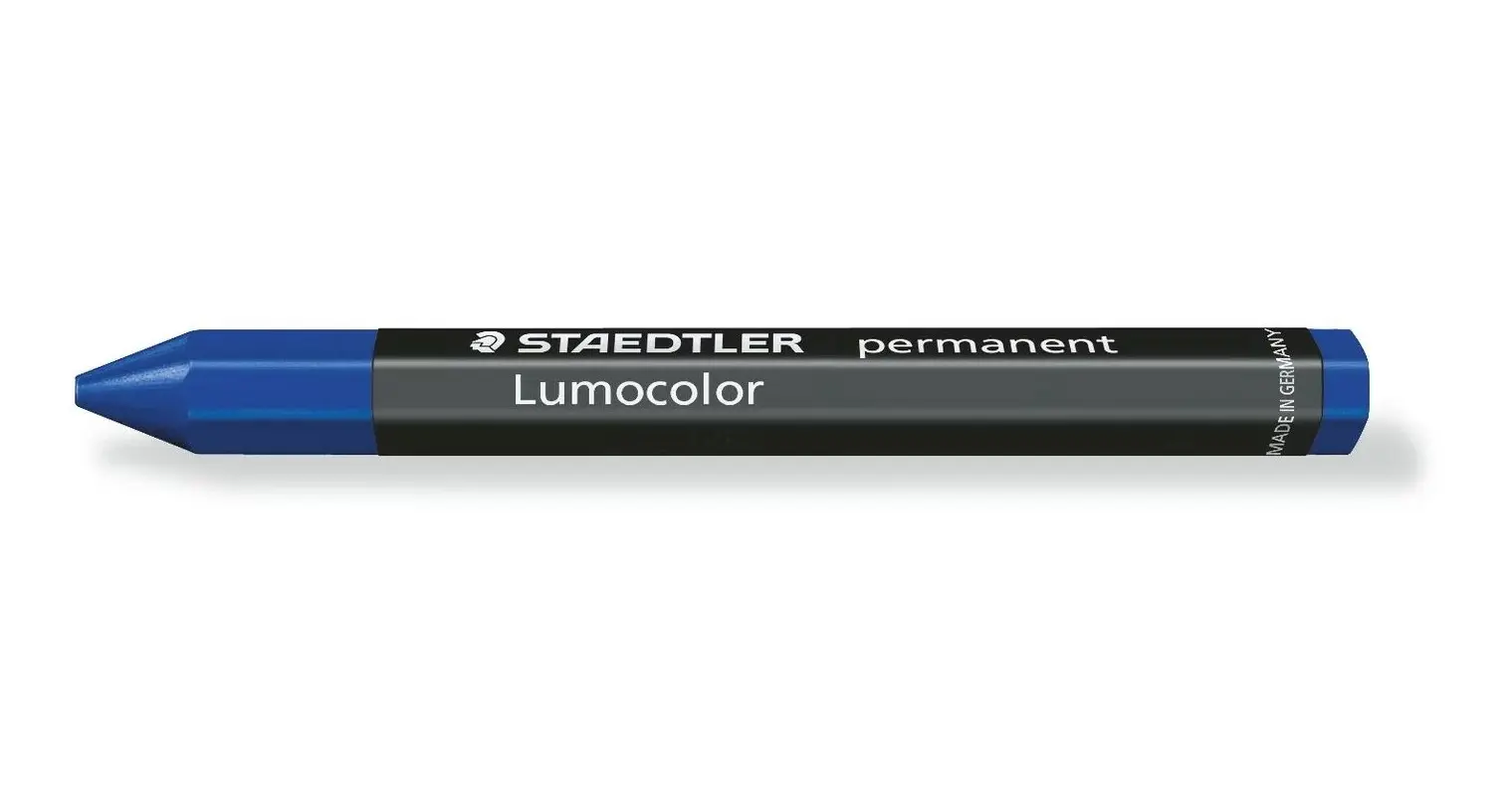 Staedtler Lumocolor Permanent Omnigraph 236 Cera Permanente Hexagonal - Resistente al Agua - Diametr