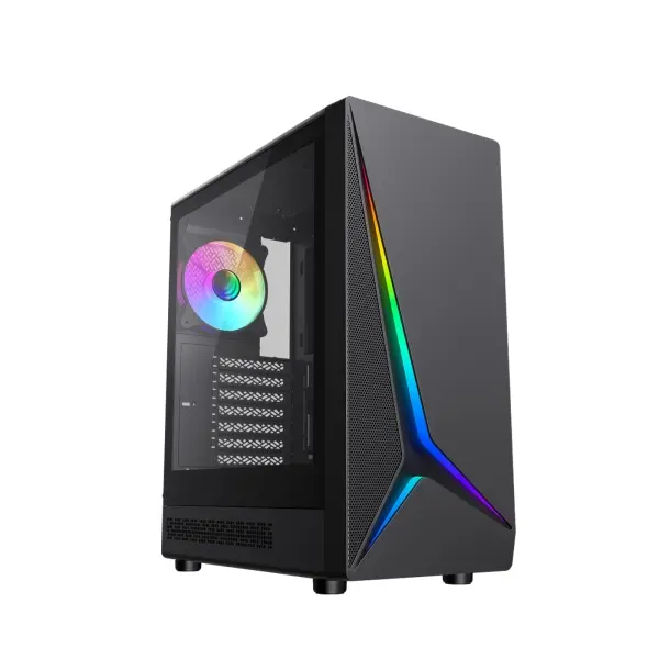 Coolbox GA450 StarLight Caja Torre ATX, Micro ATX, Mini-ITX - Lateral Cristal Templado - Tamaño HDD