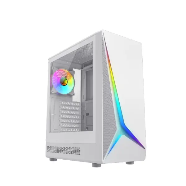 Coolbox GA450 StarLight Caja Torre ATX, Micro ATX, Mini-ITX - Lateral Cristal Templado - Tamaño HDD