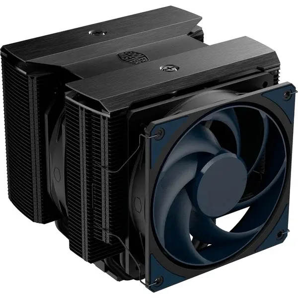 Cooler Master MA824 Disipador CPU - 8 Tubos -  Multisocket Universal - Doble Ventilador - Color Negr