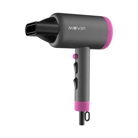 Muvip Pro Luxe Secador de Pelo 2000W - Motor DC - 2 Velocidades y 3 Temperaturas - Boton Aire Frio -