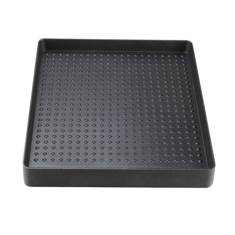 Muvip Plancha De Asar para Cocina Portatil - Zona Recoge Grasa - Bordes Antisalpicaduras - Revestimi