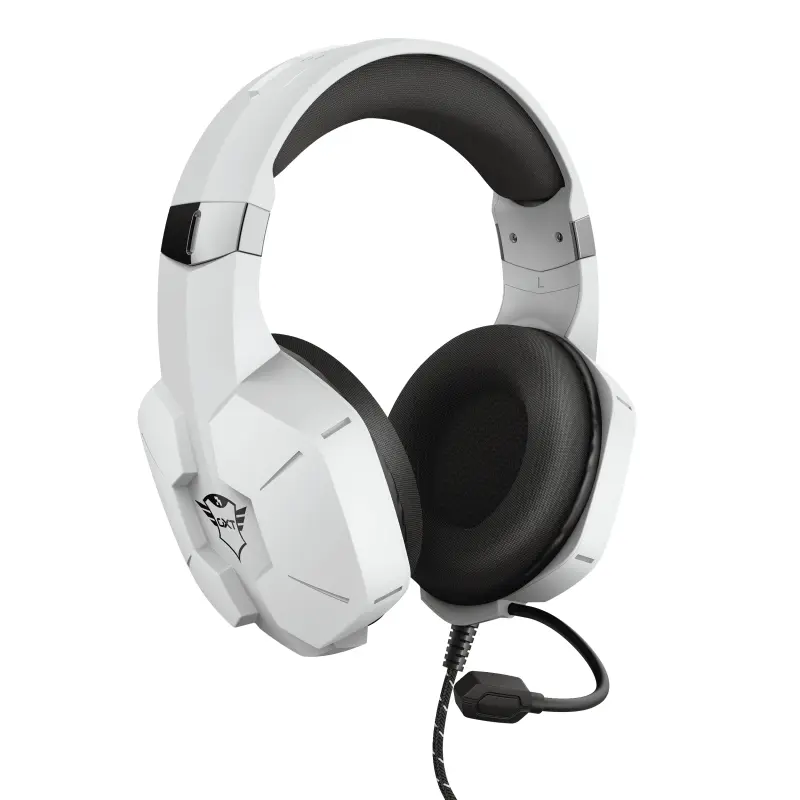 Trust Gaming GXT 323W Carus Auriculares con Microfono - Microfono Flexible - Diadema Ajustable - Amp