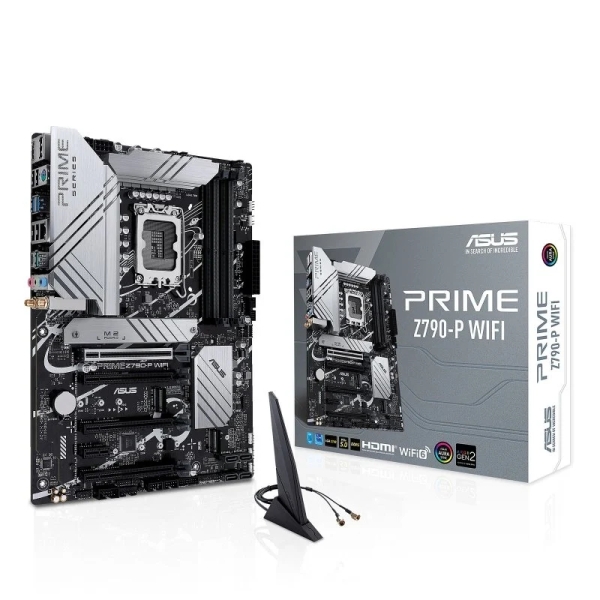 Asus Prime Z790-P WIFI Placa Base Intel 1700 - WiFi, HDMI, DisplayPort, PCIe 3.0, 4.0 y 5.0 M2, 4x S