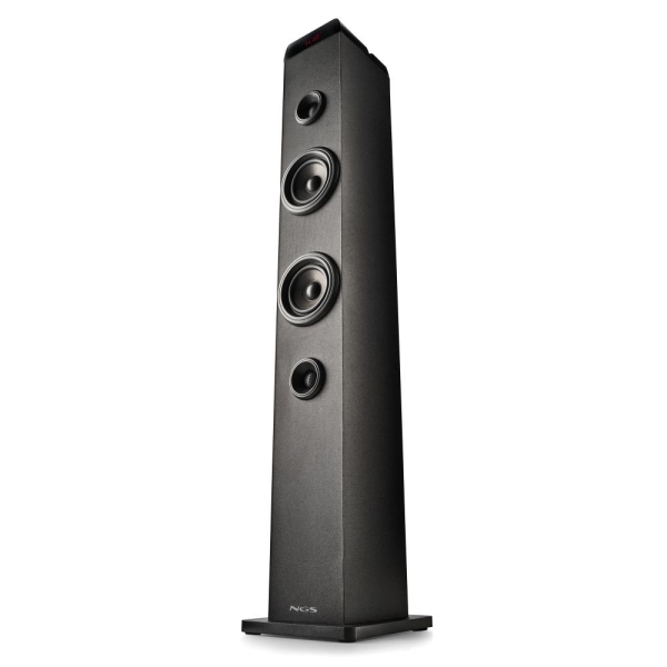 NGS Sky Charm Pro Torre de Sonido Bluetooth 50W - USB, Radio FM, Aux In y Entrada Optica - Funcion B