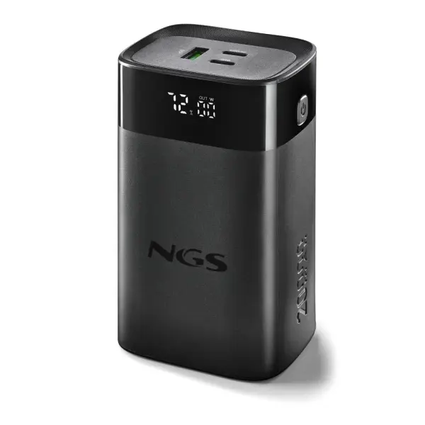NGS TWIX20 Powerbank 20000mAH 65W PD y QC - USB-A, USB-C - Color Negro
