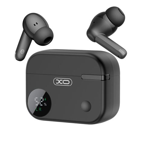 XO G34 Auriculares Bluetooth 5.4 - TWS - Cancelacion de Ruido ENC+ANC - Caja con Display LCD - Color
