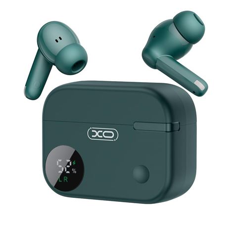 XO G34 Auriculares Bluetooth 5.4 - TWS - Cancelacion de Ruido ENC+ANC - Caja con Display LCD - Color