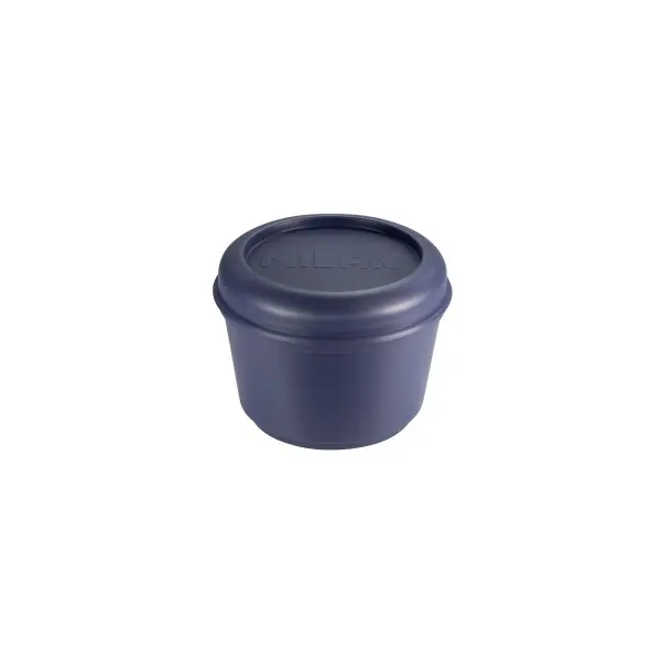 Milan Coleccion 430 Fiambrera Redonda 0.25L - Apta para Microondas, Lavavajillas y Congelador - Libr