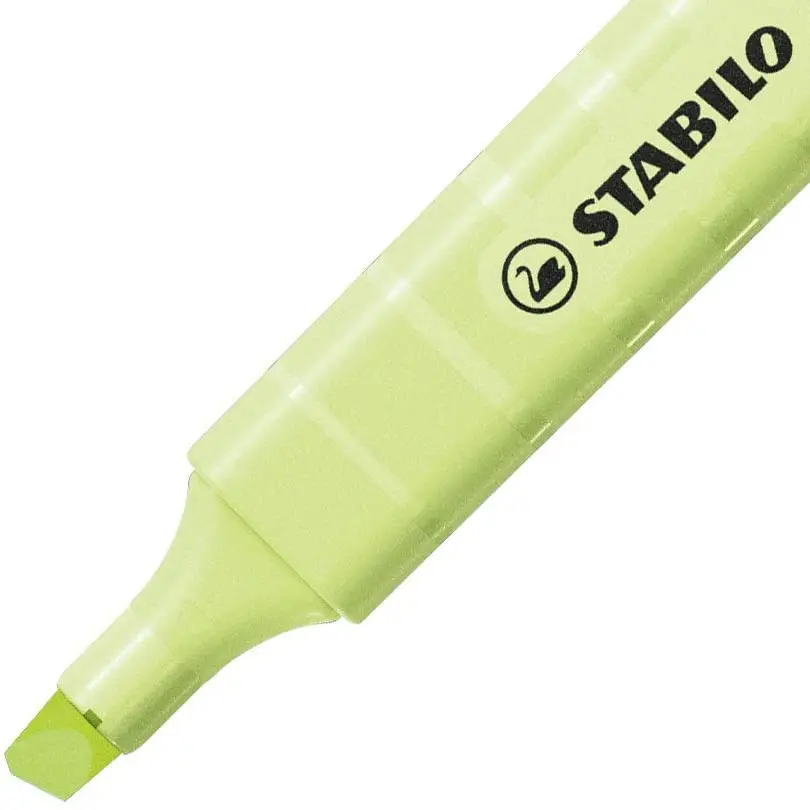 Stabilo Swing Cool Pastel Marcador Fluorescente - Cuerpo Plano - Punta Biselada - Trazo entre 1 y 4m