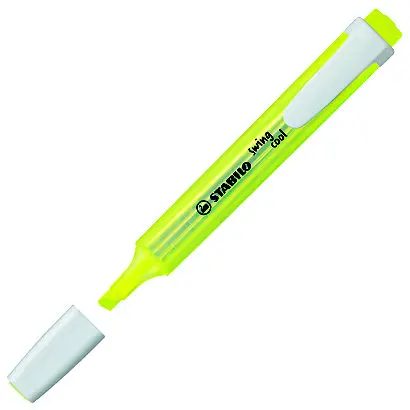 Stabilo Swing Cool Marcador Fluorescente - Cuerpo Plano - Punta Biselada - Trazo entre 1 y 4mm - Tin