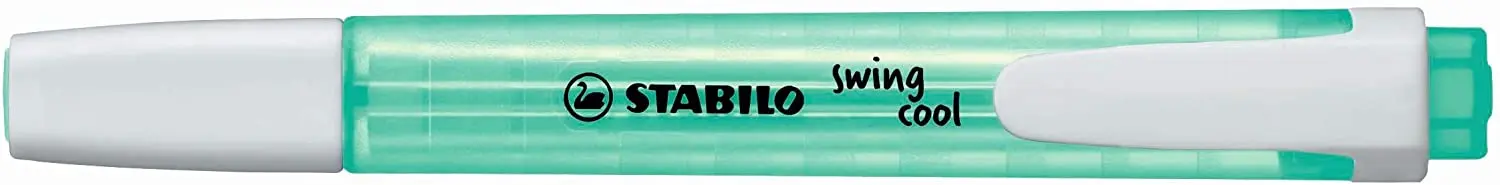 Stabilo Swing Cool Marcador Fluorescente - Cuerpo Plano - Punta Biselada - Trazo entre 1 y 4mm - Tin