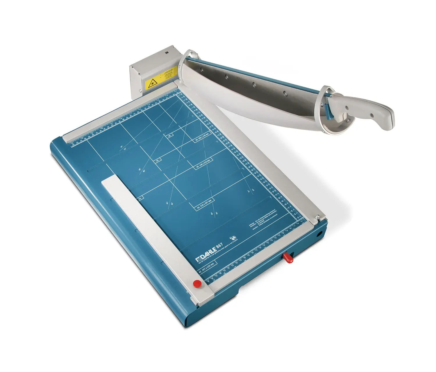 Dahle 867 Cizalla Profesional de Palanca Formato A3 - Capacidad 35 Hojas - Cuchilla de Acero de Soli