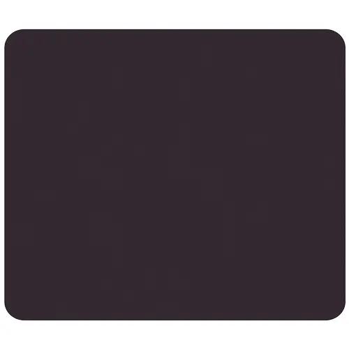 Fellowes Alfombrilla Estandar - Superficie de Poliester y Base de Espuma - 23x19cm - Color Negro