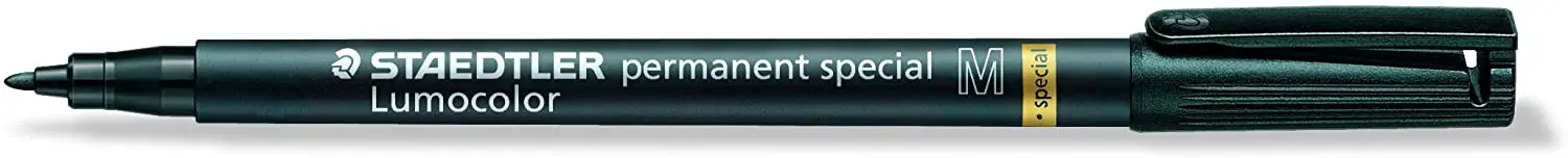 Staedtler Lumocolor Permanent Special 319 Rotulador Permanente - Punta de 1mm Aprox - Secado Rapido 