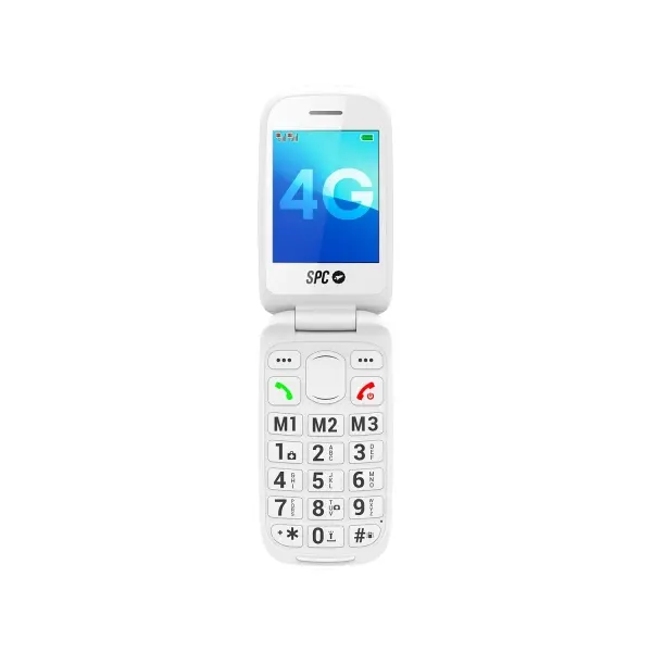 SPC Harmony 2 4G Telefono Movil para Mayores - Teclas Grandes - Radio FM- Boton de SOS - 3 Memorias 