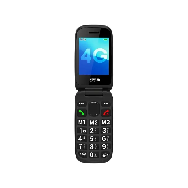 SPC Harmony 2 4G Telefono Movil para Mayores - Teclas Grandes - Radio FM- Boton de SOS - 3 Memorias 
