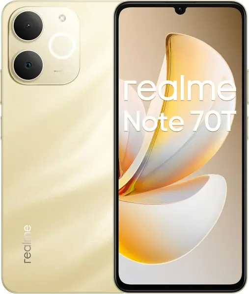 Realme Note 70T Smartphone Pantalla Amoled 6.75