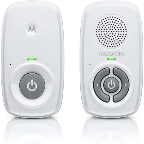 Motorola Nursery AM21 Vigilabebes de Audio - Alcance hasta 300m en Exterior y 50m en Interior - Cone