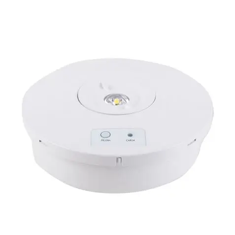 Elbat Luz de Emergencia Sobre Pared - 330 Lumens - 6000K - 2W - Luz Fria - 3 Horas de Autonomia - Ba