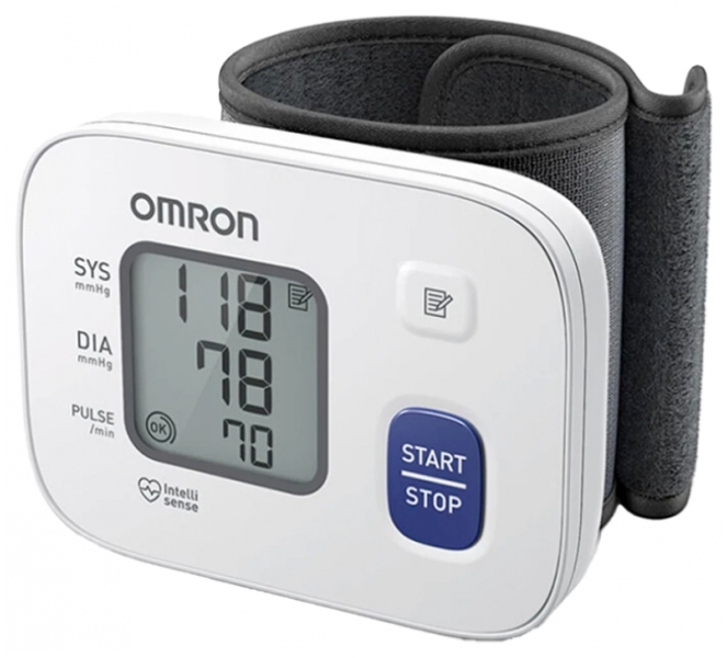 Omron RS2 Tensiometro de Muñeca - Deteccion Latido Arritmico - Intellisense - Deteccion Hipertensio