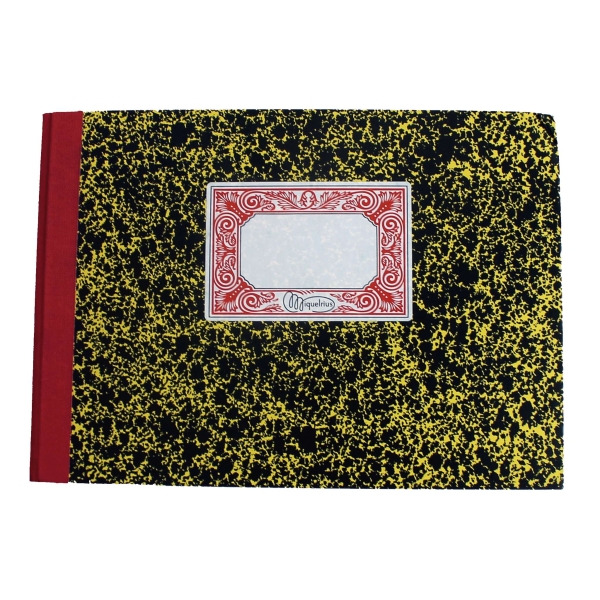 Miquel Rius Cuaderno Cartone Caja (M.D.D.H.) - Tamaño 4º Apaisado 210x150mm - 100 Hojas Foliado 70