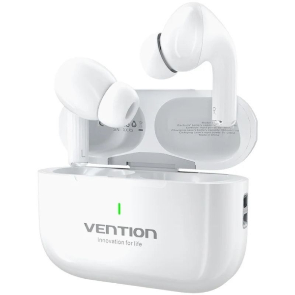 Vention Echo Lite E11 Auriculares Bluetooth 5.4 con Estuche de Carga - True Wireless - 6h Autonomia 