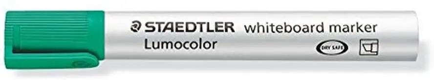 Staedtler Lumocolor 351 Marcador para Pizarra Blanca - Punta Biselada 2 - 5mm Aprox - Secado Rapido 