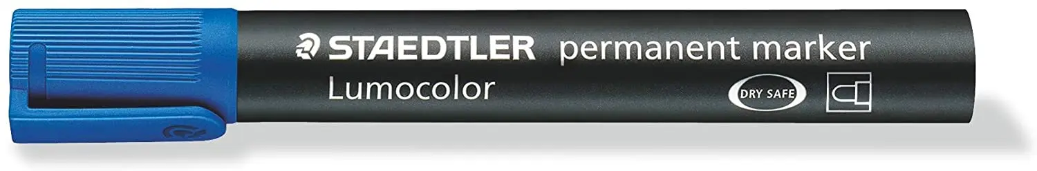 Staedtler Lumocolor 352 Rotulador Permanente - Punta Redonda - Trazo 2mm Aprox - Capuchon con Clip -
