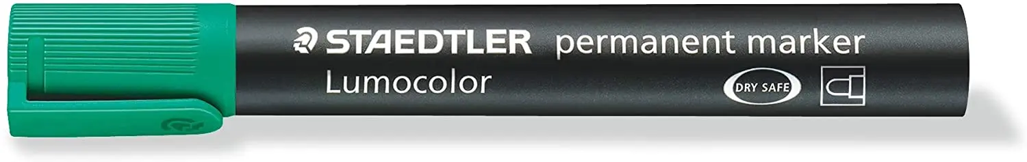 Staedtler Lumocolor 352 Rotulador Permanente - Punta Redonda - Trazo 2mm Aprox - Capuchon con Clip -