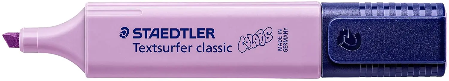 Staedtler Textsurfer Classic 364 Pastel Marcador Fluorescente - Punta Biselada - Trazo entre 1 - 5mm