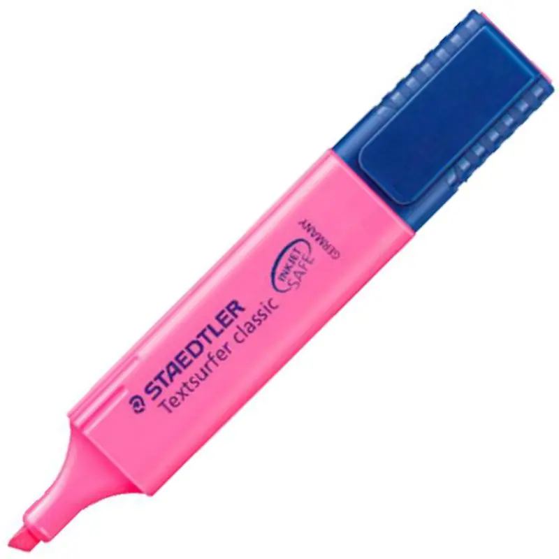 Staedtler Textsurfer Classic 364 Marcador Fluorescente - Punta Biselada - Trazo entre 1 - 5mm - Tint