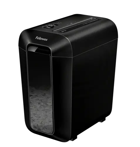 Fellowes LX65 Destructora de Papel Manual Corte en Particulas - Destruye hasta 10 Hojas - 22L