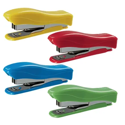 Petrus 200 Liliput Grapadora + 1 Caja grapas 23/6-200 - Hasta 12 Hojas - Grapas 23/6 - Grapado Cerra