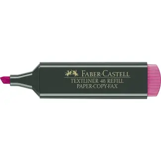 Faber-Castell Rotulador Marcador Fluorescente Textliner 48 - Punta Biselada - Trazo entre 1.2mm y 5m