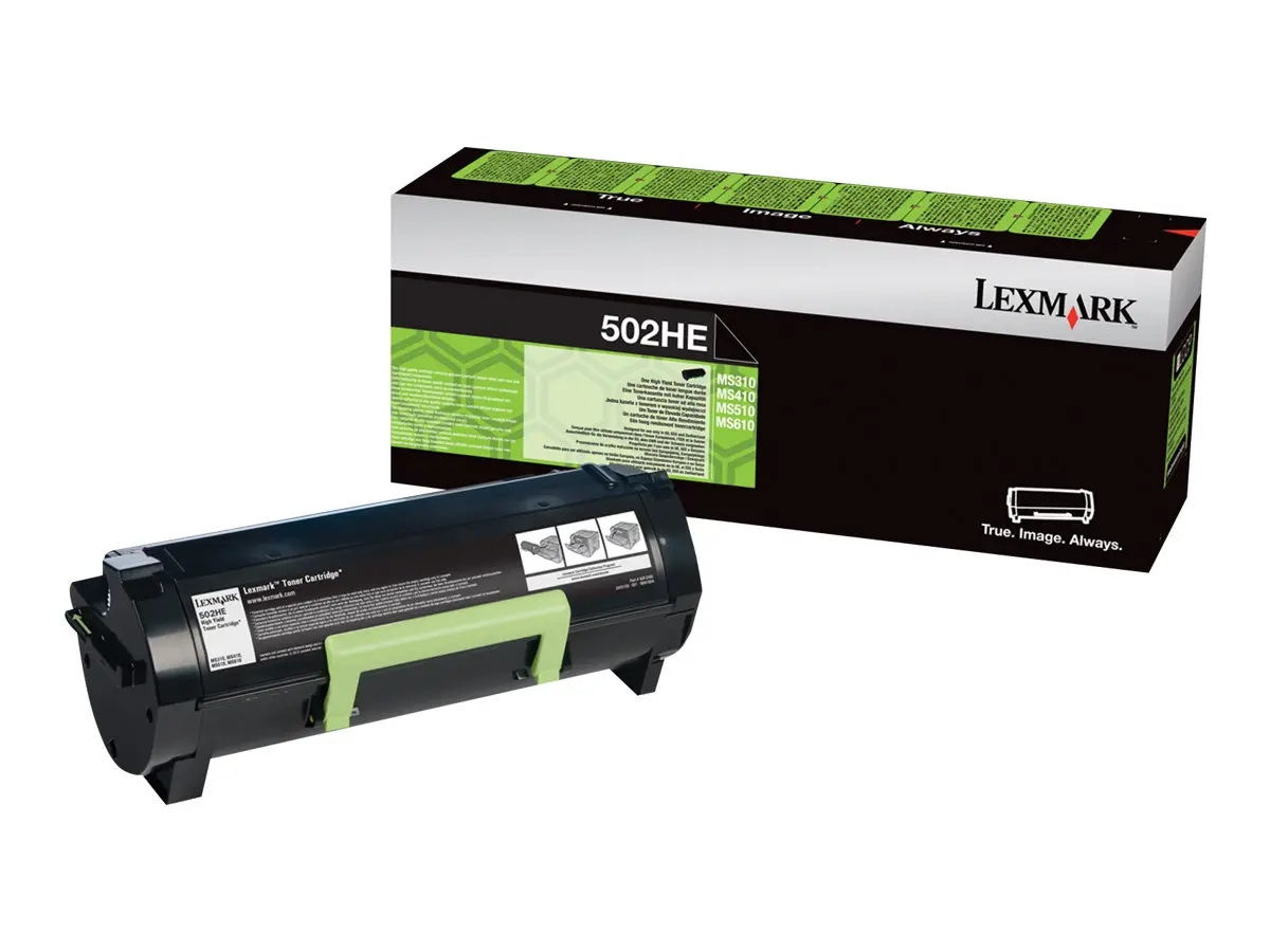 Lexmark MS310/MS410/MS510/MS610 Negro Cartucho de Toner Original - 50F2H0E/502H