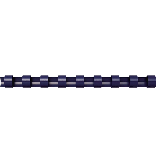 Fellowes Pack de 100 Canutillos de Plastico 12mm - Hasta 80 Hojas - Facil de Utilizar y Flexible - A