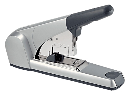 Petrus 1500 Grapadora de Gruesos - Hasta 120 Hojas - Grapado Plano - Para Grapas 23/15XL - Color Gri