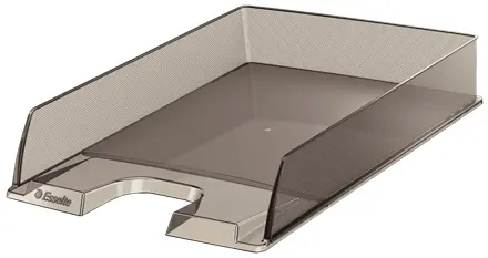 Esselte Europost Bandeja Portadocumentos - Plastico Transparente - Formato Vertical - A4 - Color Fum